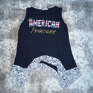 Casual “American Princess” Shirt